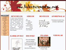 Tablet Screenshot of bulentozcagatay.com